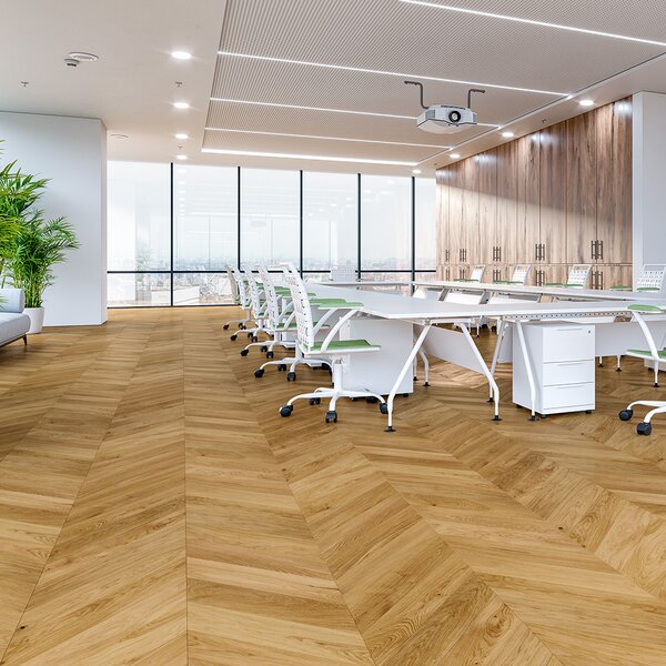Artisan Chevron Dub Normandy Natural Kart Olej 4mV