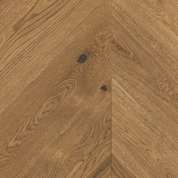 Artisan Chevron Dub Corse Natural Brown Kart Mat Lak 4mV