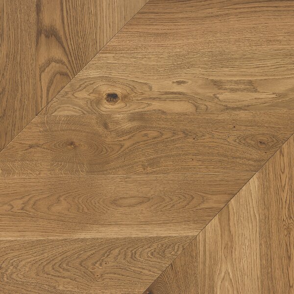 Artisan Chevron Dub Corse Natural Brown Kart Mat Lak 4mV