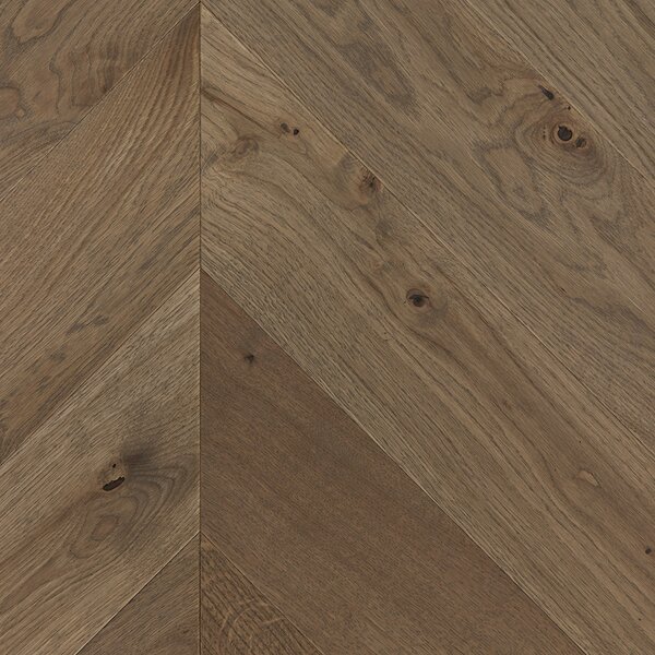 Artisan Chevron Dub Rhone Natural Grey Kart Mat Lak 4mV