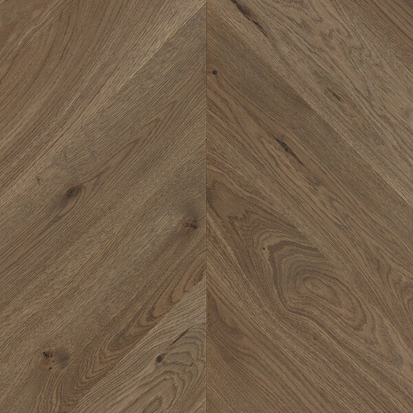 Artisan Chevron Dub Rhone Natural Grey Kart Mat Lak 4mV