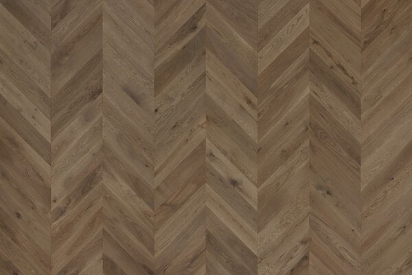 Artisan Chevron Dub Rhone Natural Grey Kart Mat Lak 4mV