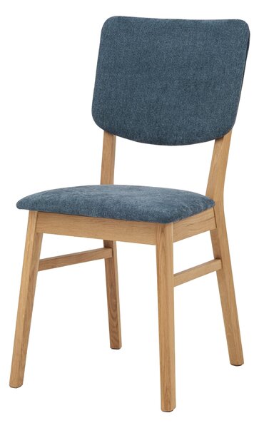 Stolička jedálenská Tallin modrá látka