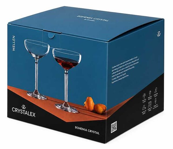 Crystalex poháre Hellén 225 ml 4 ks