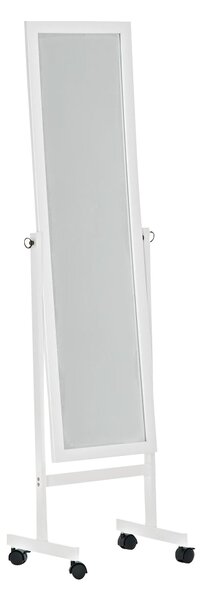 Stojace zrkadlo Yolanda - 150x45x30 - Biela