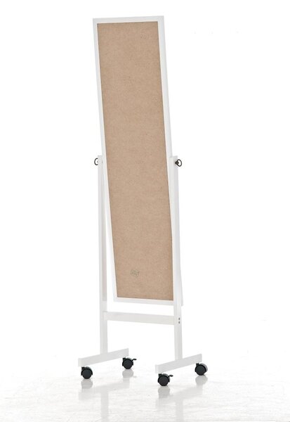 Stojace zrkadlo Yolanda - 150x45x30 - Biela