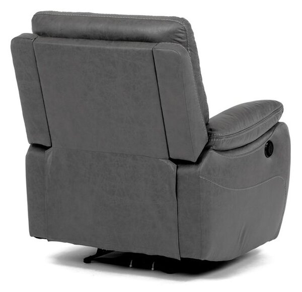 TV-4094 GREY3, TV a relaxačné kreslo s elektrickým ovládaním, poťah šedá látka v dekore vintage