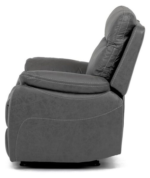 TV-4094 GREY3, TV a relaxačné kreslo s elektrickým ovládaním, poťah šedá látka v dekore vintage