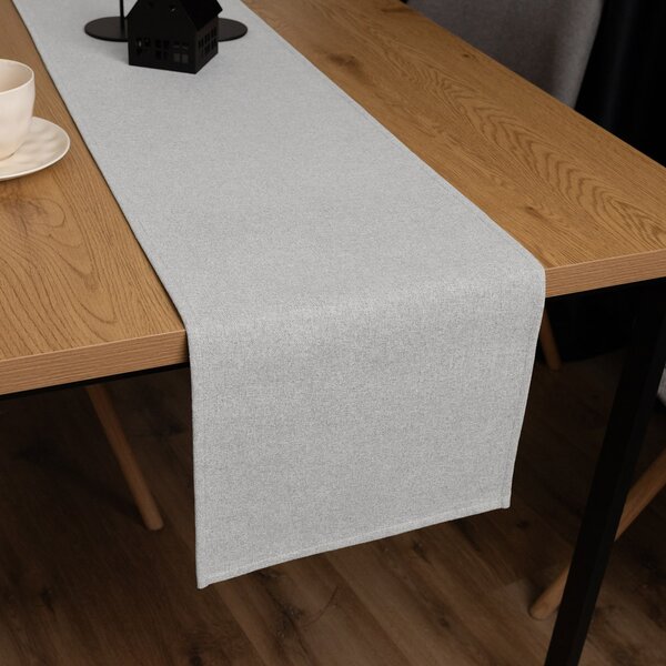 Biante Dekoračný behúň na stôl BKR-501 Svetlo sivý 20x120 cm
