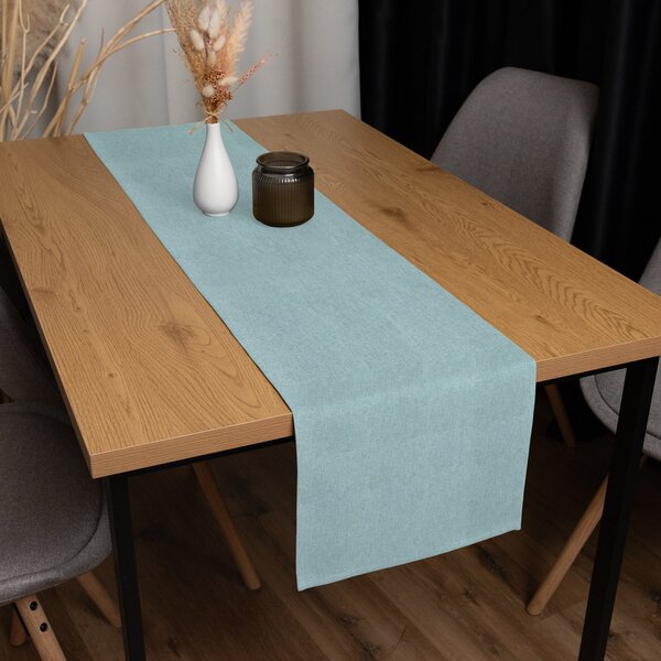 Biante Dekoračný behúň na stôl BKW-212 Mätovo zelený žíhaný 20x120 cm