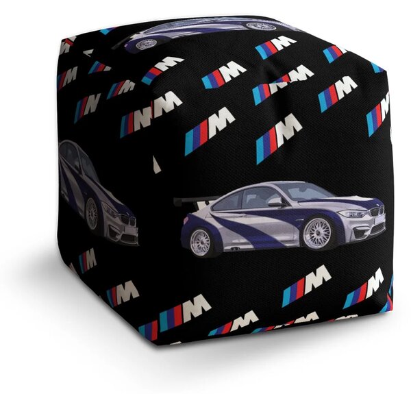 Sablio Taburet Cube MPERFORMANCE Športové auto - 40x40x40 cm