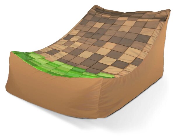 Sablio Sedací vak Lounge Blocks 3D - 80 x 95 x 50 cm