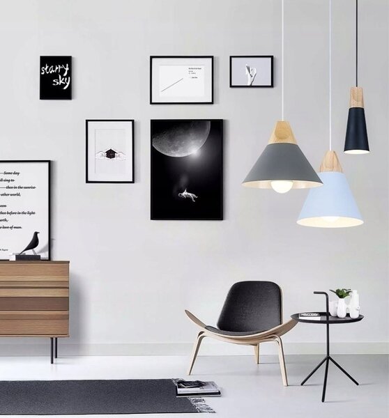 TooLight Stropné svietidlo Scandi C biele