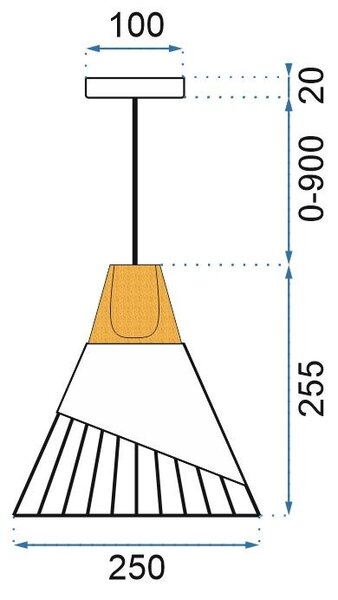 Stropné svietidlo TooLight Scandinavia bielo - zlaté