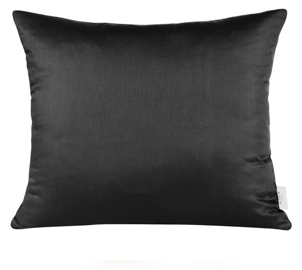 SATÉNOVÁ OBLIEČKA NA VANKÚŠ DINA 50X70 CM ČIERNA