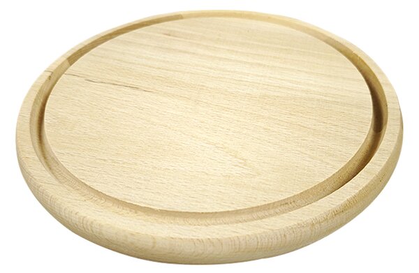 AMADEA Drevená servírovacia doska - podnos, masívne drevo, 20 cm