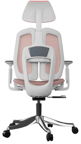 Ergonomická kancelárska stolička Liftor Active, ružová (sieťovina)