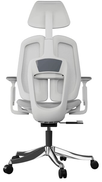 Ergonomická kancelárska stolička Liftor Active, svetlosivá (sieťovina)