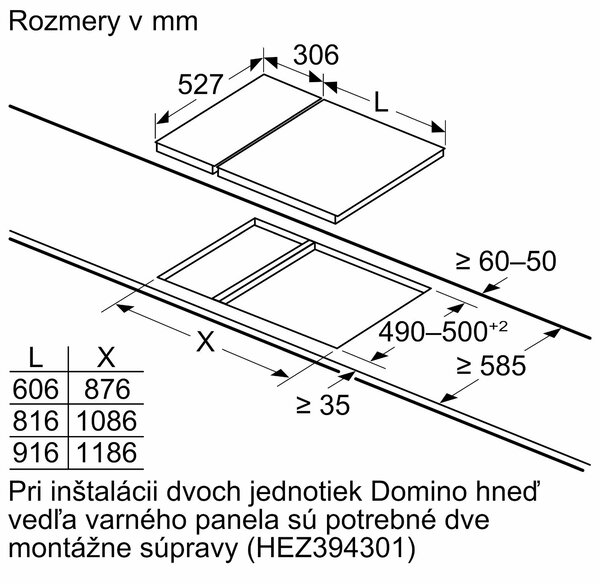 Bosch PXX375FB1E + kupóny na daľší nákup - Indukčná varná doska