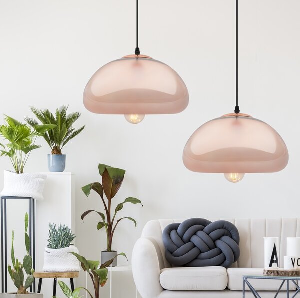 Stropné svietidlo TooLight Glass zlatá