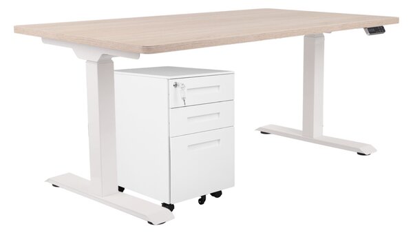 Súprava: stôl Alto 101 White + kontajner