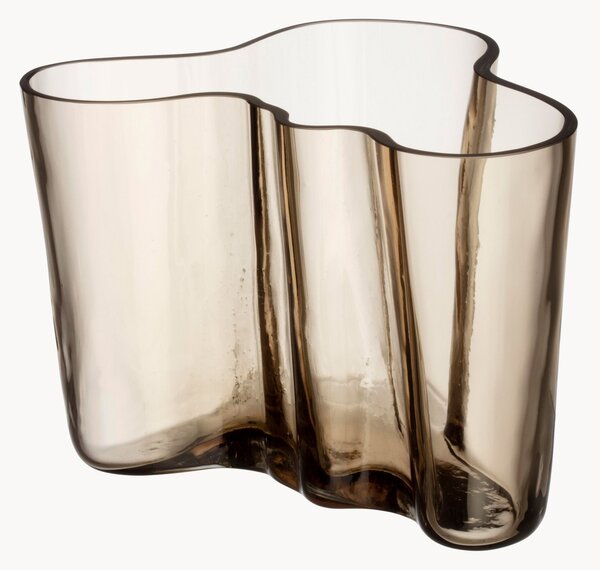 Ručne fúkaná váza Aalto, V 14 cm