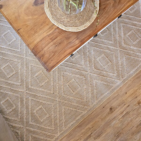 Ayyildiz , Kusový koberec Patara 4956 Beige – na von aj na doma, 80x150, béžová, chodba / predsieň