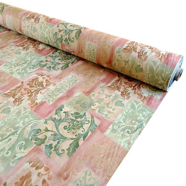 Úplet Ornament šírka 165cm (Úpletová látka Metrový textil Metráž)