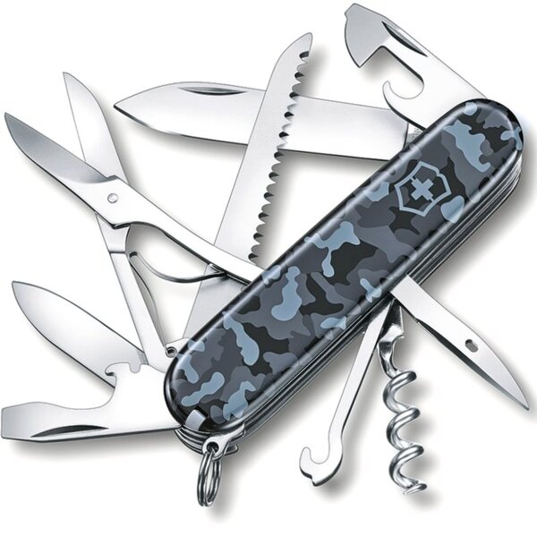 Nôž Victorinox Huntsman navy blue 1.3713.942 (švajčiarsky nôž victorinox maskáčový)