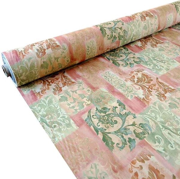 Úplet Ornament šírka 165cm (Úpletová látka Metrový textil Metráž)
