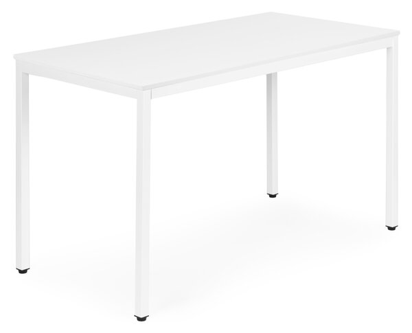 ModernHome Jedálenský kuchynský stôl pre 4-5 osôb počítačový stôl 120x60 cm biely