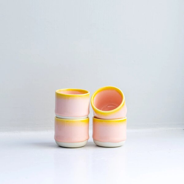 Porcelánový hrnček Pink Grapefruit 50 ml