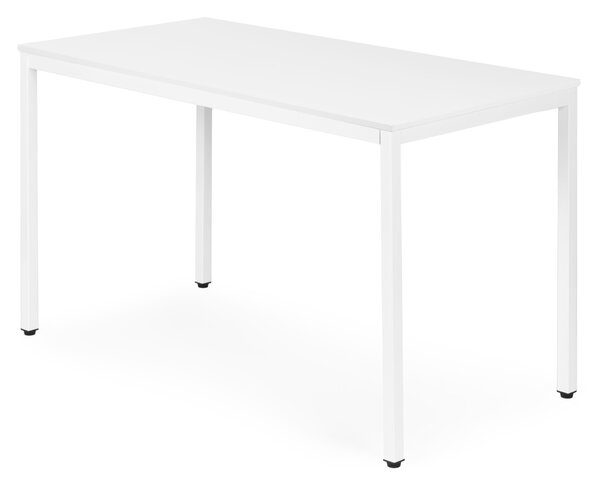 ModernHome Jedálenský kuchynský stôl pre 4-5 osôb počítačový stôl 120x60 cm biely