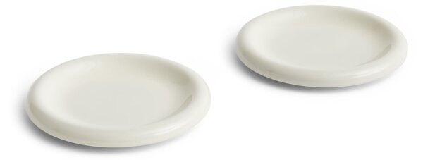 Tanier Barro Plate Off-white Ø 18 cm – set 2 ks