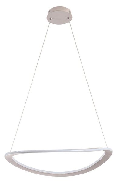 Závesný LED luster CASHMERE na lankách LED/40W/230V, pr. 59,5 cm, béžový