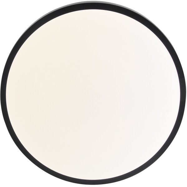 LED stropné svietidlo LIBRA LED/15W/230V 4000K priemer 29 cm čierna
