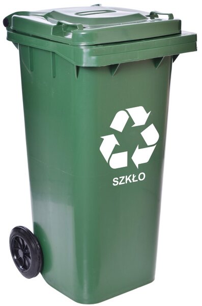 Sada odpadkových košov 120 l (4 ks)