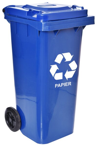 Sada odpadkových košov 120 l (4 ks)