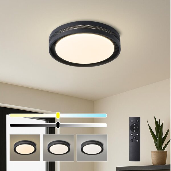 Brilagi - stmievateľné stropné svietidlo KREON LED/54W/230V 3000-6000K biela priemer 38 cm + diaľkové ovládanie