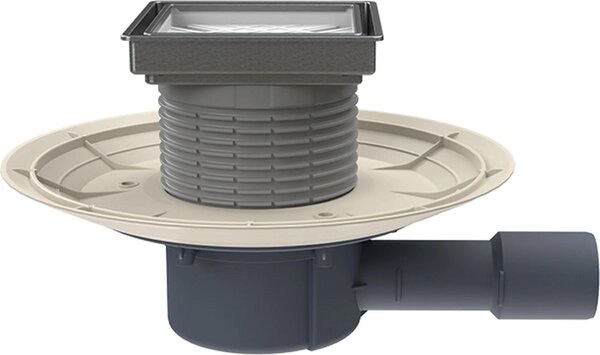 Hutterer & Lechner HL510Prblue-3020 Podlahový odtok DN40/50 horizontálny s zápachovou uzáverou, 1 ks
