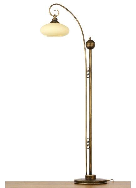 Brilagi - Stojacia lampa MOLLERO 1xE27/15W/230V bronz/patina