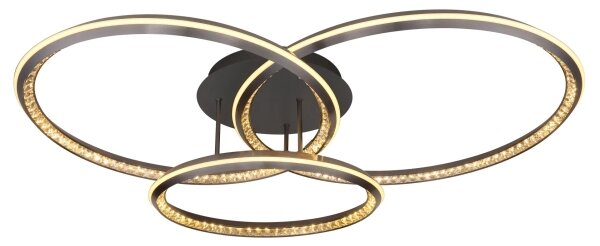 Globo 67329-72 - LED stmievateľné stropné svietidlo ALAINA 72W/230V 2700-6000K 50x75 cm+DO