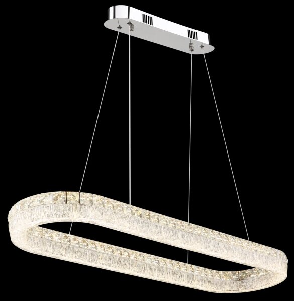Globo 67387-40 - LED stmievateľný luster na lanku LAUREL 40W/230V číra+DO