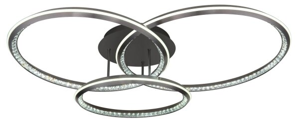 Globo 67329-72 - LED stmievateľné stropné svietidlo ALAINA 72W/230V 2700-6000K 50x75 cm+DO
