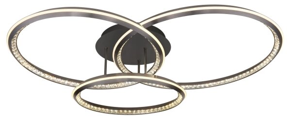 Globo 67329-72 - LED stmievateľné stropné svietidlo ALAINA 72W/230V 2700-6000K 50x75 cm+DO