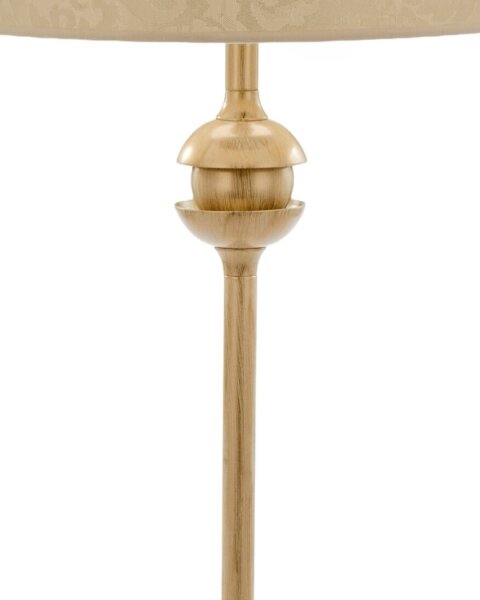 Brilagi - Stolná lampa SAPHIRE 1xE27/15W/230V krémová/zlatá/patina