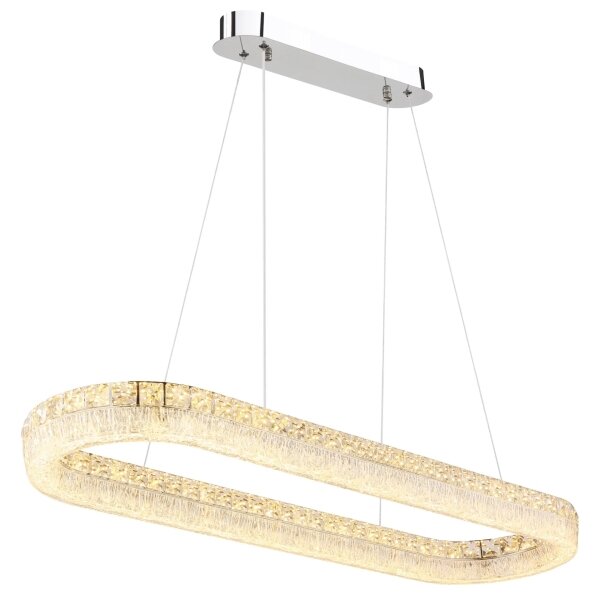 Globo 67387-40 - LED stmievateľný luster na lanku LAUREL 40W/230V číra+DO