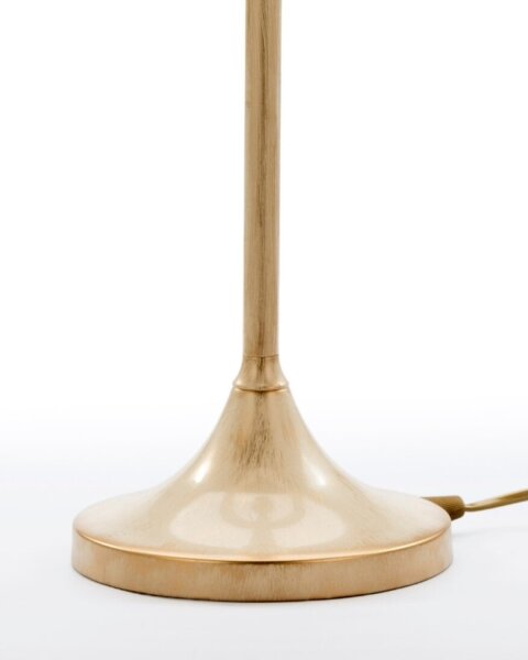Brilagi - Stolná lampa SAPHIRE 1xE27/15W/230V krémová/zlatá/patina