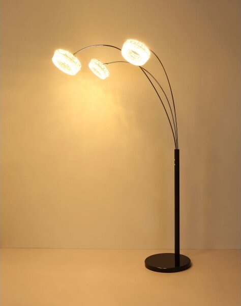 Globo 67387S1 - LED stmievateľná stojacia lampa LAUREL 35W/230V 3000/4000/6000K
