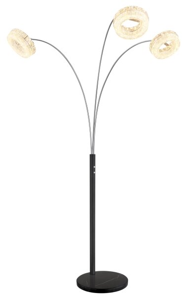 Globo 67387S1 - LED stmievateľná stojacia lampa LAUREL 35W/230V 3000/4000/6000K